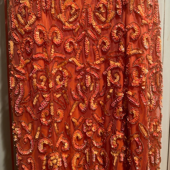 Rachel Allan Orange Size 4 Prom Dress - Picture 8 of 14